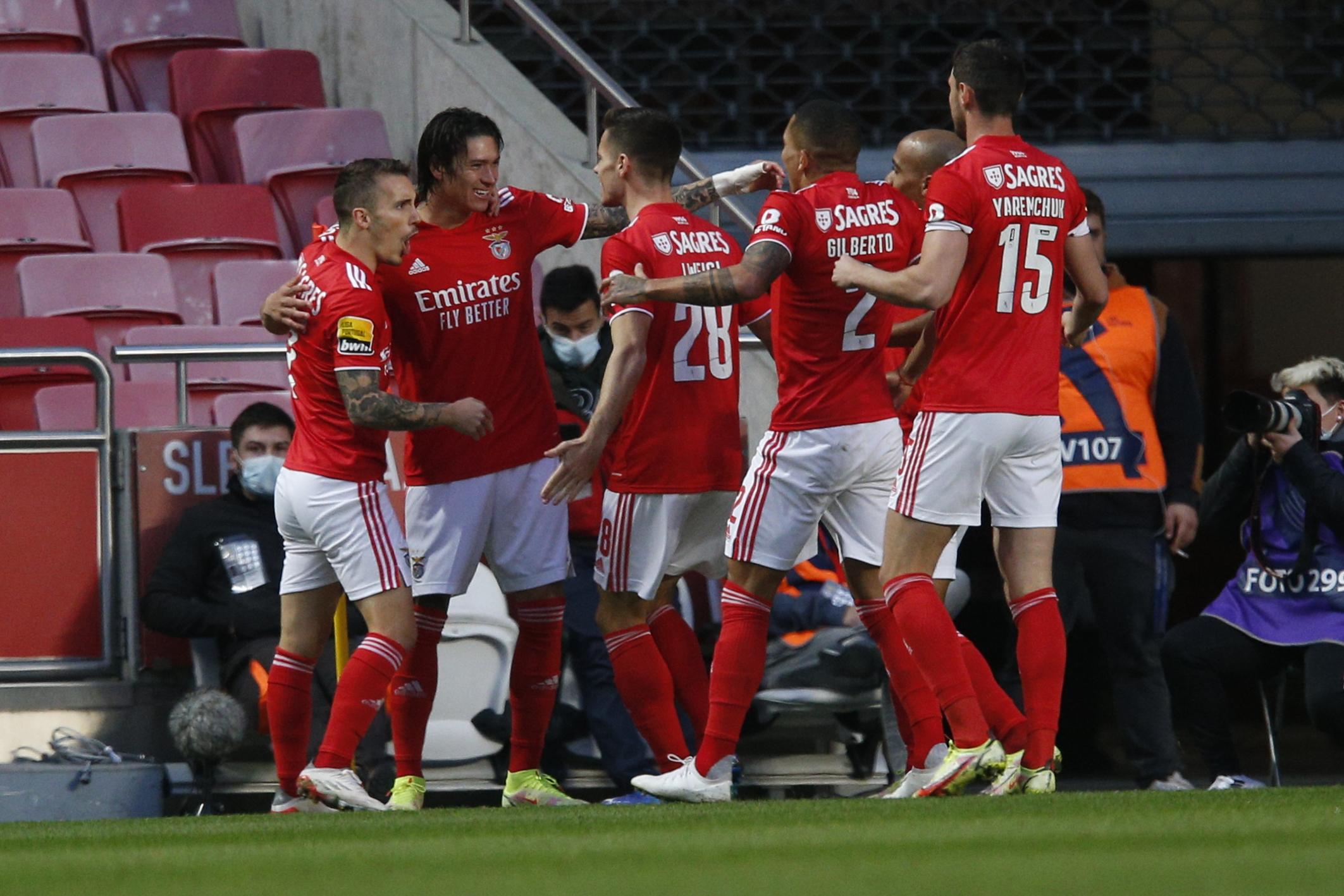 7.º: Benfica-Marítimo (7-1), 19 de dezembro de 2021, 15.ª jornada da Liga - Foto: Rui Raimundo/ASF