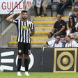 Zé Vitor abriu caminho ao triunfo do Nacional frente ao Estoril. -Foto: HOMEM DE GOUVEIA/LUSA