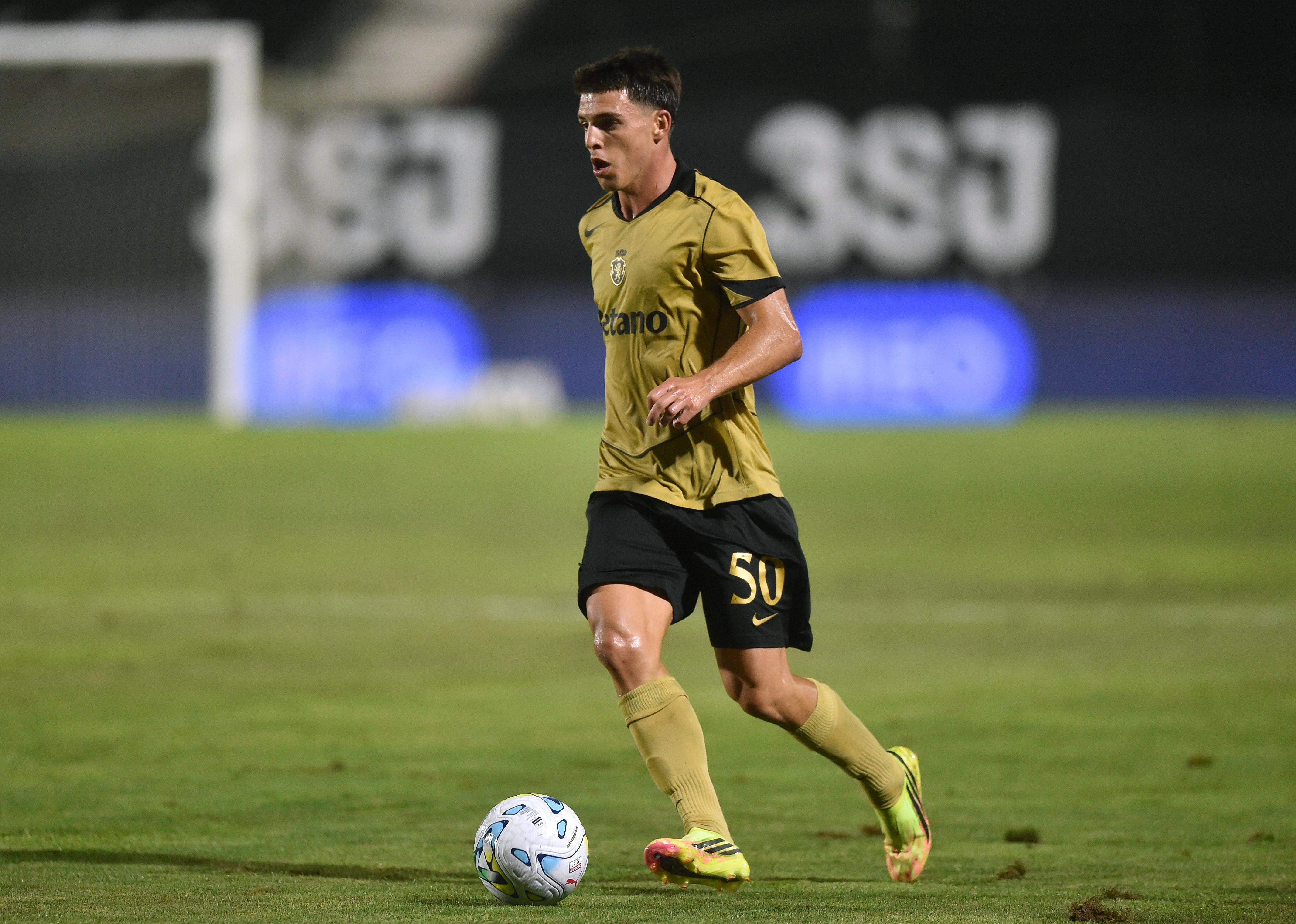 Rodrigo Dias, lateral-esquerdo. Jogos com Ruben Amorim: 0; jogos com Rui Borges: 1. Foto Miguel Nunes