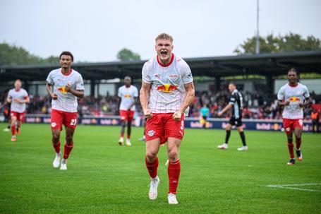 Conrad Harder chegou ao Leipzig no verão passado