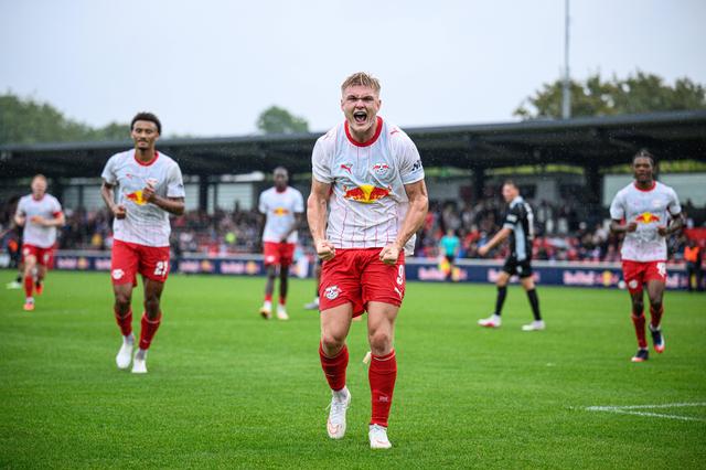 Conrad Harder chegou ao Leipzig no verão passado
