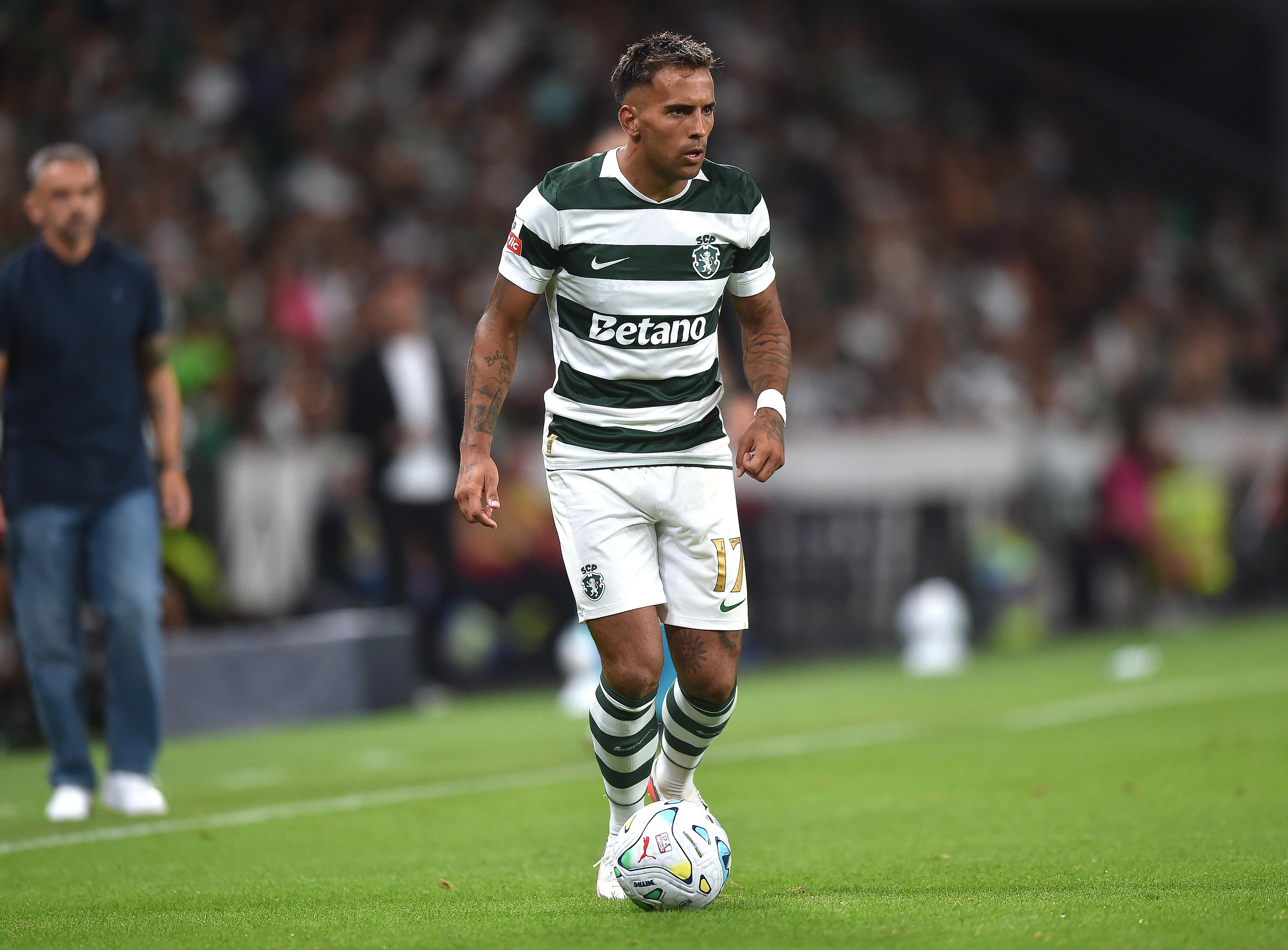Rodrigo Zalazar, médio ofensivo. Jogos com Ruben Amorim: 0; jogos com Rui Borges: 2. Foto Miguel Nunes