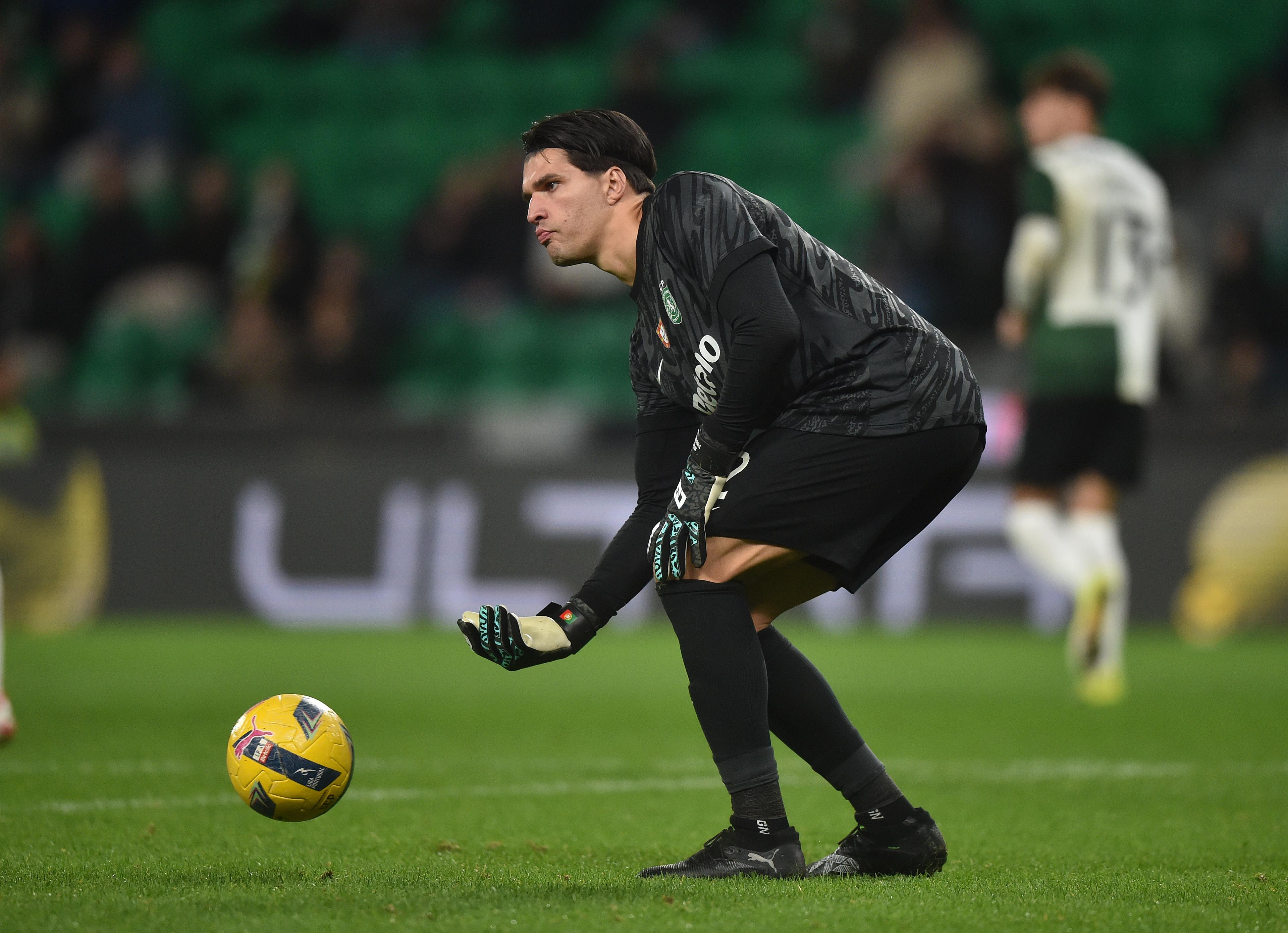 João Virgínia, guarda-redes. Jogos com Ruben Amorim: 8; jogos com Rui Borges: 8. Foto Miguel Nunes