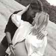 Conor Gallagher e a modelo Aine May Kennedy anunciaram que vão ser pais - Instagram/Aine May Kennedy