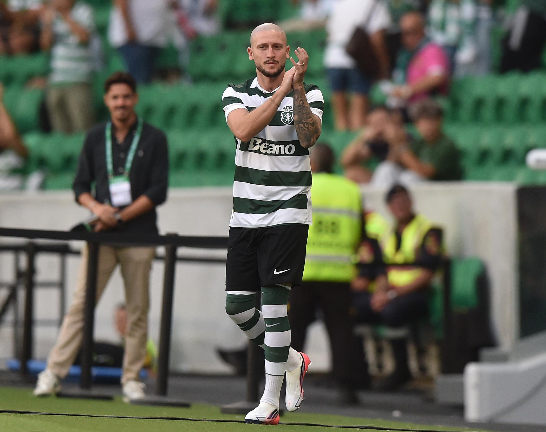 Nuno Santos, lateral-esquerdo. Jogos com Ruben Amorim: 195; jogos com Rui Borges: 9. Foto Miguel Nunes
