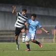 Sporting foi ao reduto do Vizela conquistar a primeira vitória na presente edição da Liga Next Gen — Foto: FPF