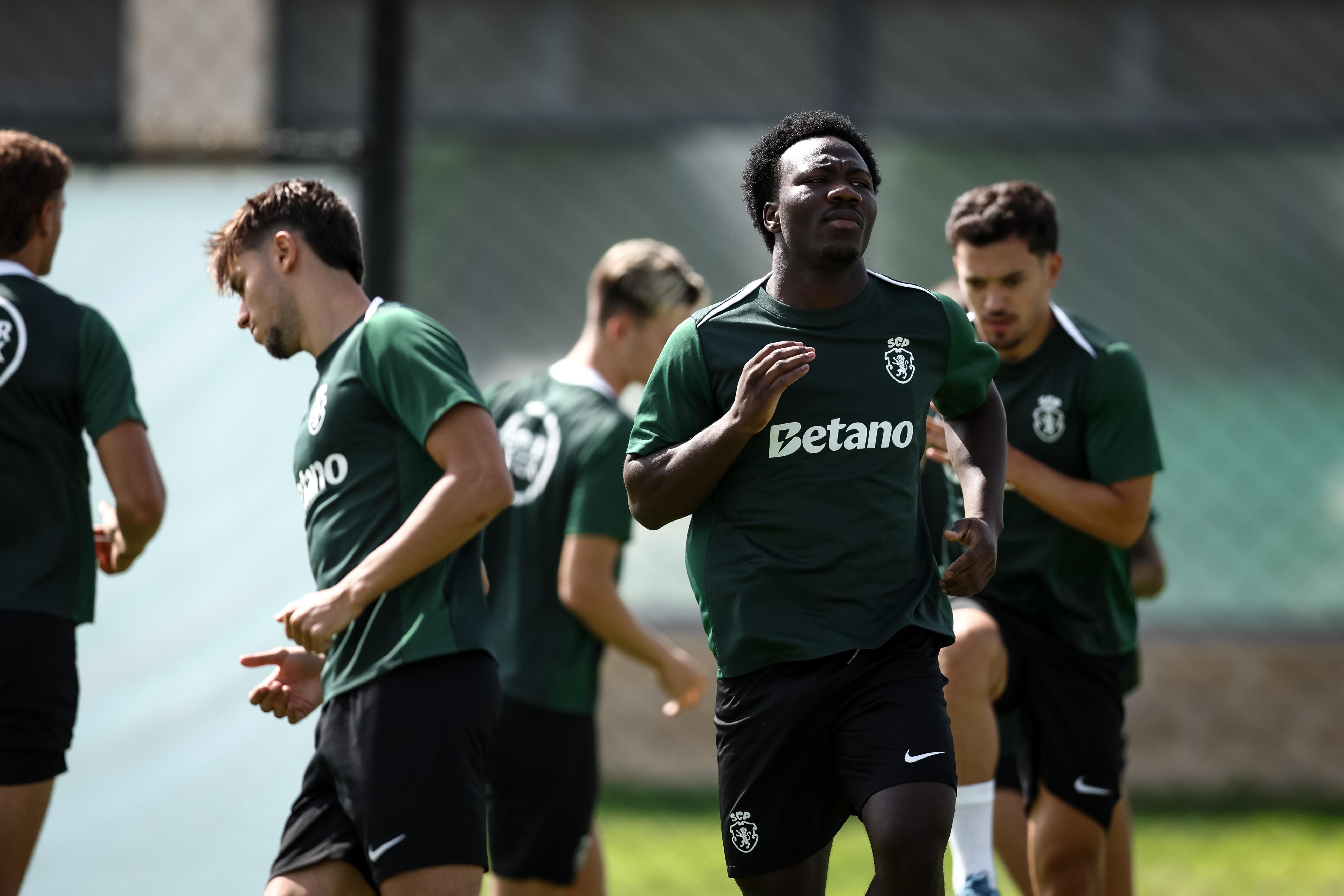 Treino do Sporting desta terça-feira, 18 de agosto. Foto Sporting CP