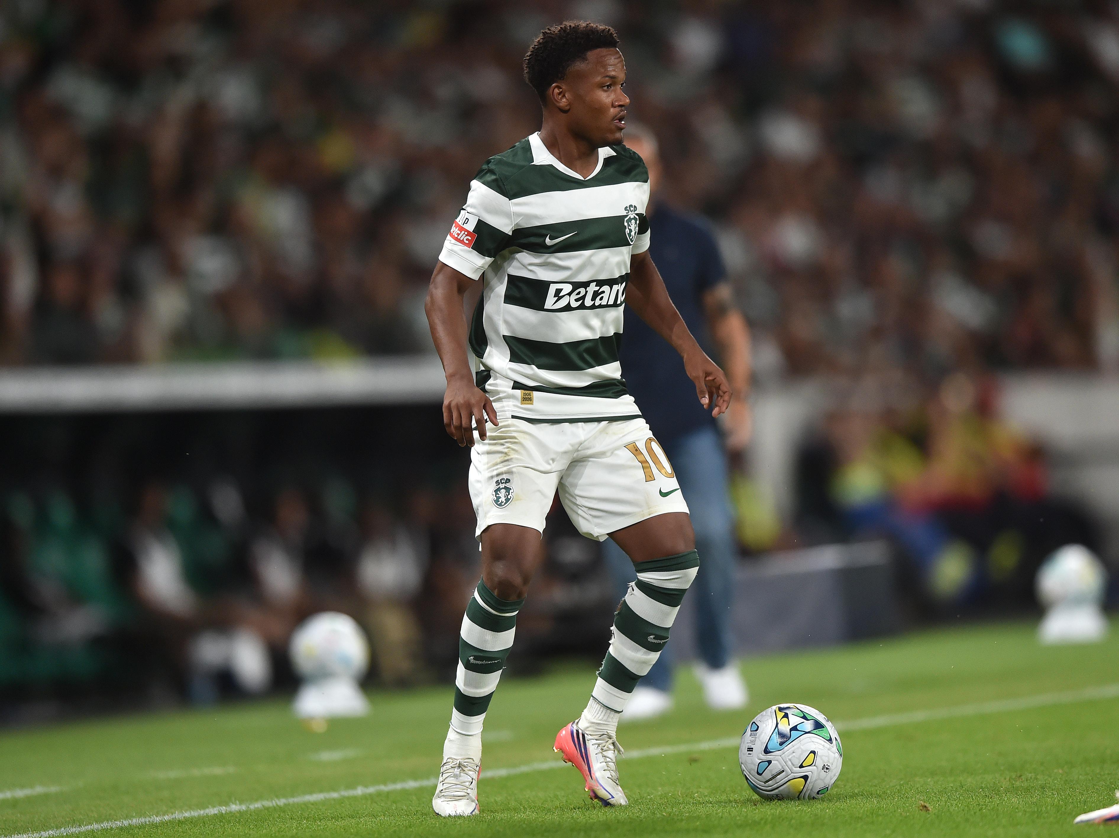 Geny Catamo, extremo. Jogos com Ruben Amorim: 59; jogos com Rui Borges: 73. Foto Miguel Nunes