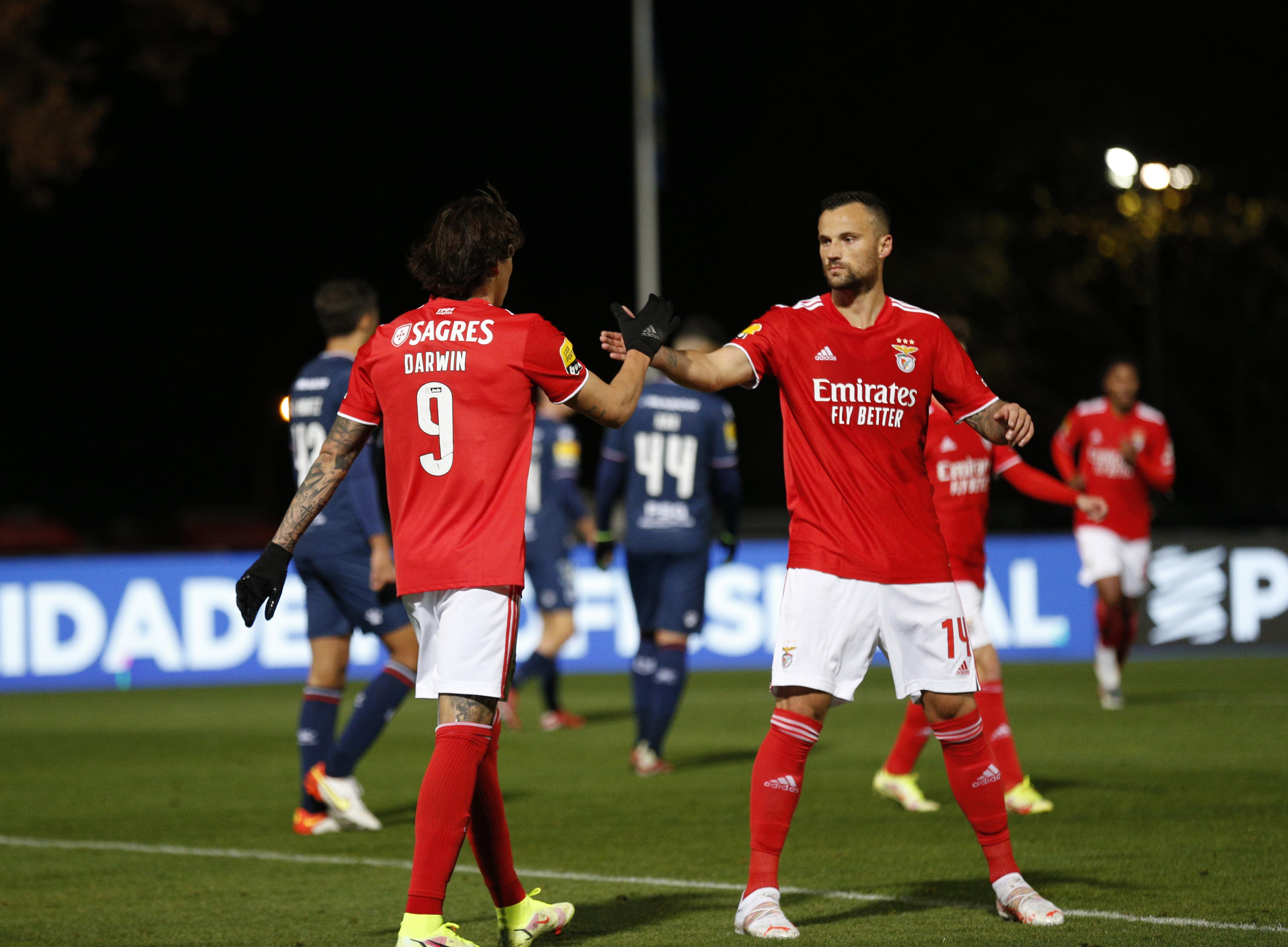 5.º: B SAD-Benfica (0-7), 27 de novembro de 2021, 12.ª jornada da Liga - Foto: Rui Raimundo/ASF