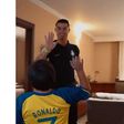 VÍDEO: Ronaldo a realizar sonhos no Irão