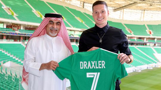 Oficial: Julian Draxler é reforço Al Ahli SC, do Catar
