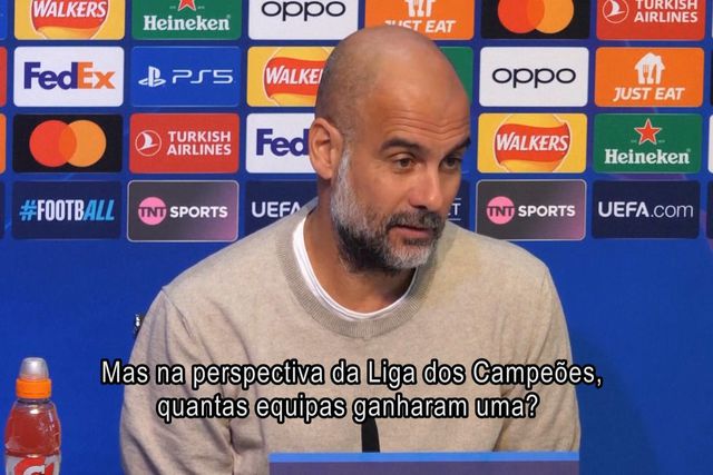 Guardiola: «Ganhámos a Champions? Não fizemos nada de especial»