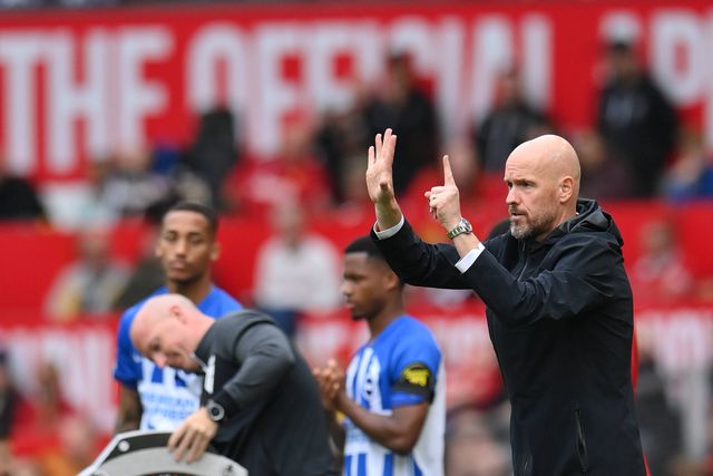 Erik ten Hag com argumento pouco válido após 'banho de bola'