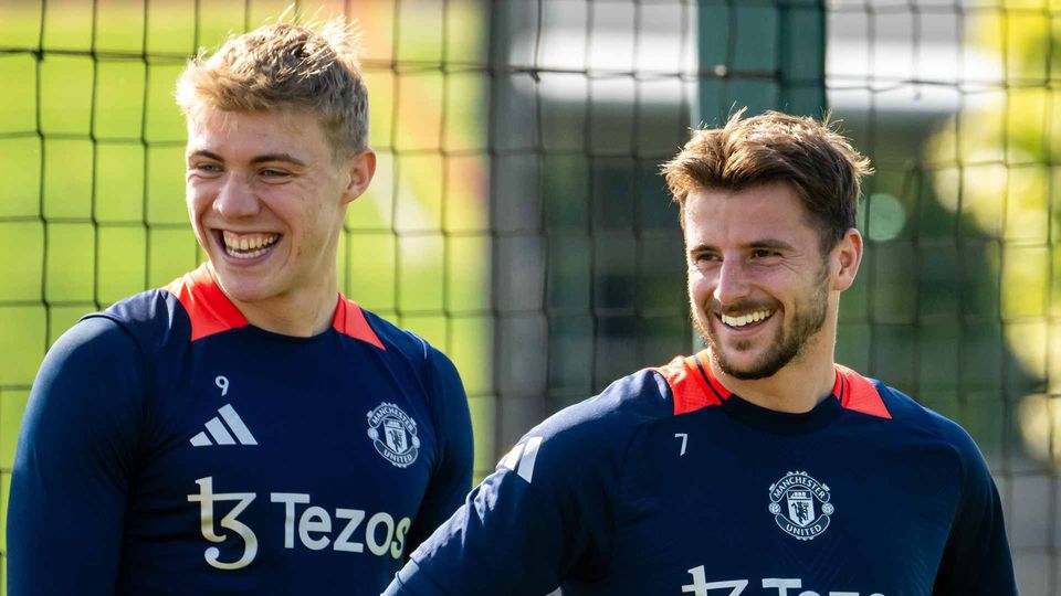 Manchester United recebe reforços em dose dupla no treino