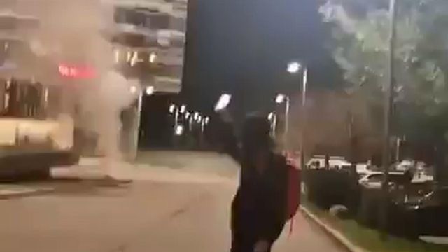 Adeptos do Hammarby causam distúrbios junto ao hotel do Benfica