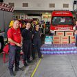 Fundação Benfica entrega bens essenciais aos Bombeiros Voluntários Lisbonenses