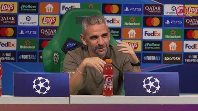 «Sempre disse que estava feliz com o meu plantel»