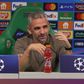 «Sempre disse que estava feliz com o meu plantel»