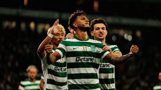 Morita, Suárez e Pedro Gonçalves estão confirmados no onze dos leões -Foto: IMAGO