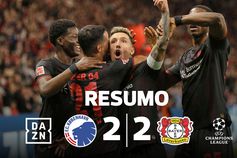 Leverkusen, adversário do Benfica na Champions, empata na estreia (resumo)