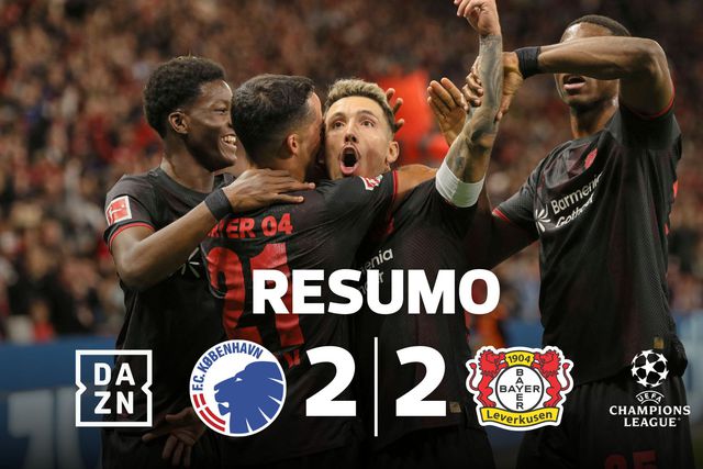Leverkusen, adversário do Benfica na Champions, empata na estreia (resumo)