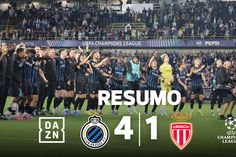 Club Brugge chama atenção do Sporting com goleada ao Mónaco (resumo)