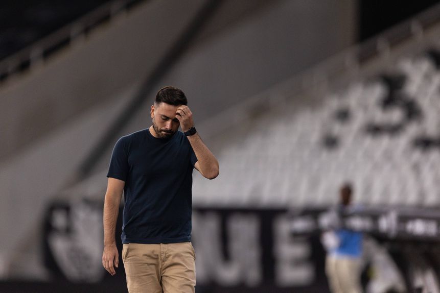 Davide Ancelotti, treinador do Botafogo