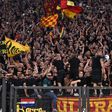 Roma em alerta máximo antes do dérbi, com ultras europeus esperados na cidade