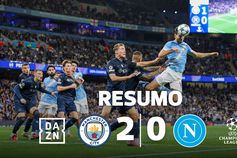Di Lorenzo dá ajuda e Man. City entra na Champions a vencer