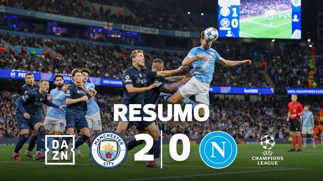Di Lorenzo dá ajuda e Man. City entra na Champions a vencer