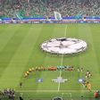 Momento insólito em Alvalade: hino da Liga Europa passa antes do Sporting-Kairat