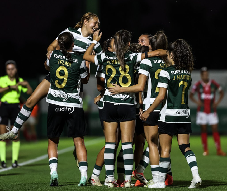 Sporting goleou Marítimo em Alcochete - Foto: Sporting CP