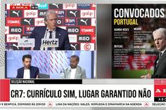 «Espero que seja o rendimento a ditar a utilização de Ronaldo»