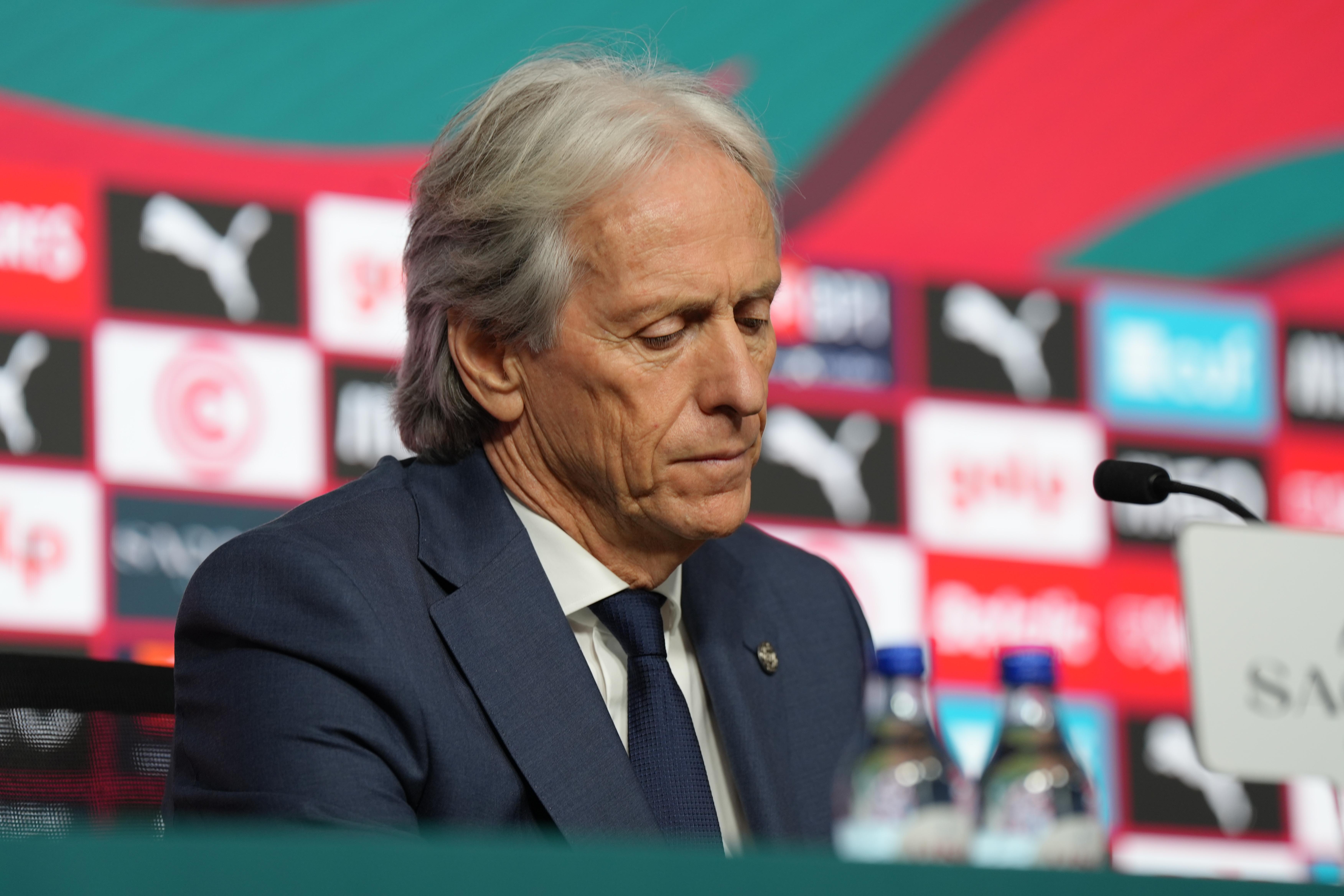 As imagens do primeiro anúncio de uma convocatória da Seleção por Jorge Jesus (foto: Mariana Tenorio)