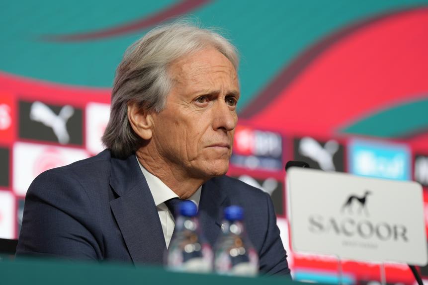As imagens do primeiro anúncio de uma convocatória da Seleção por Jorge Jesus (foto: Mariana Tenorio)