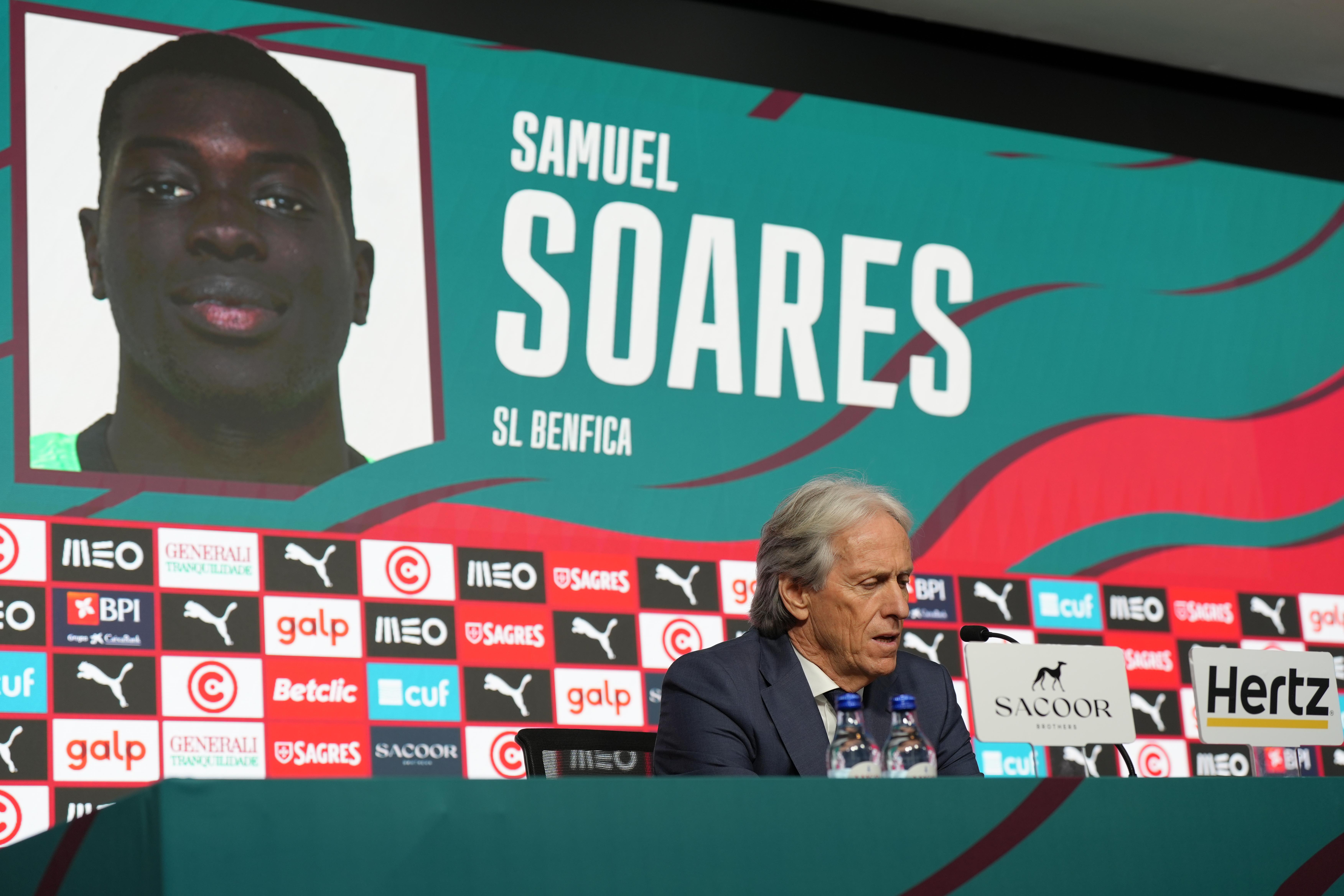 As imagens do primeiro anúncio de uma convocatória da Seleção por Jorge Jesus (foto: Mariana Tenorio)