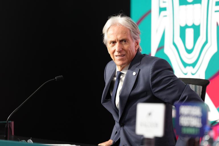 As imagens do primeiro anúncio de uma convocatória da Seleção por Jorge Jesus (foto: Mariana Tenorio)