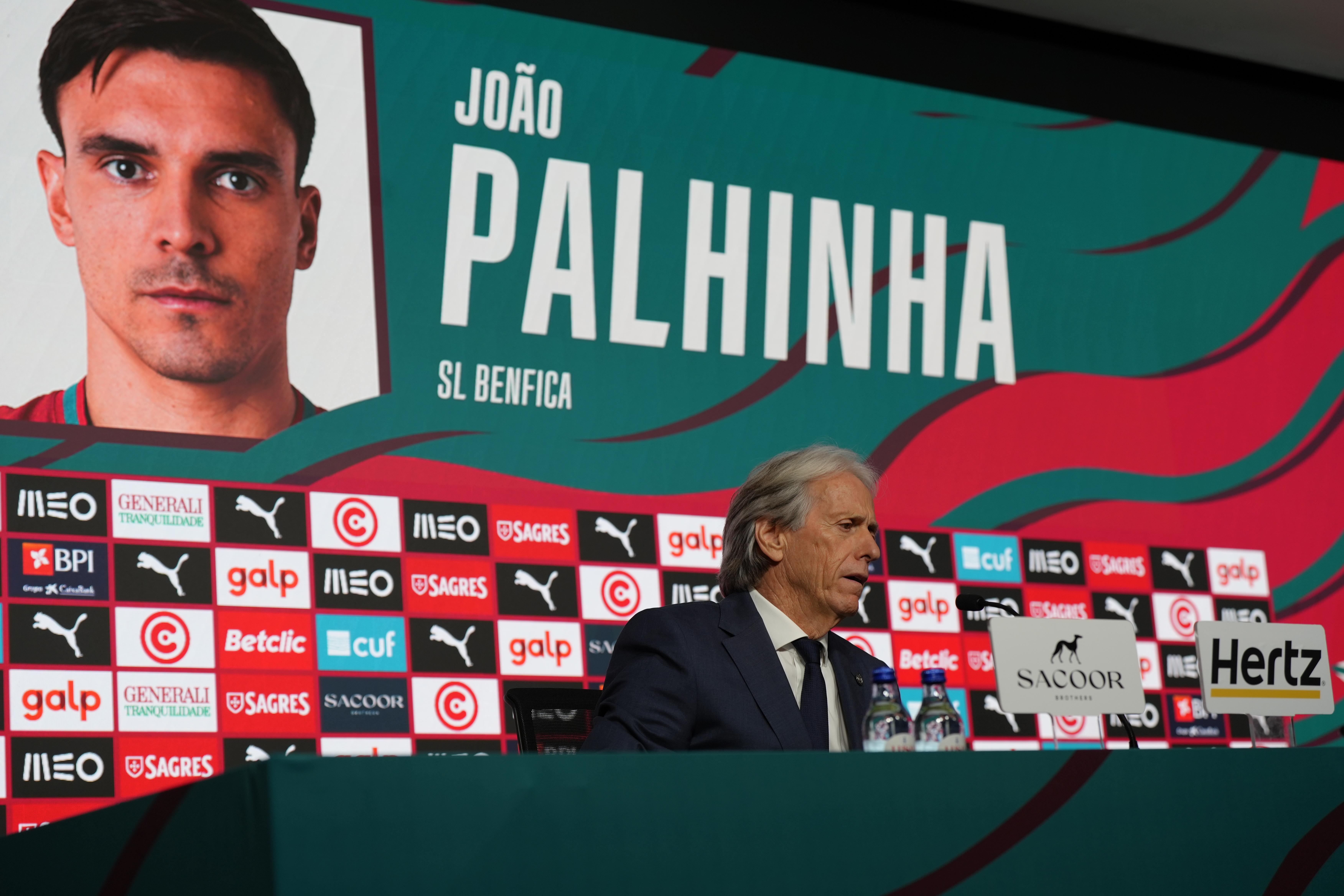 As imagens do primeiro anúncio de uma convocatória da Seleção por Jorge Jesus (foto: Mariana Tenorio)