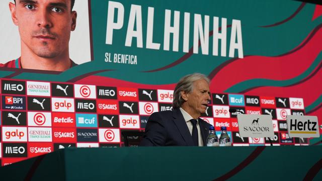 As imagens do primeiro anúncio de uma convocatória da Seleção por Jorge Jesus (foto: Mariana Tenorio)
