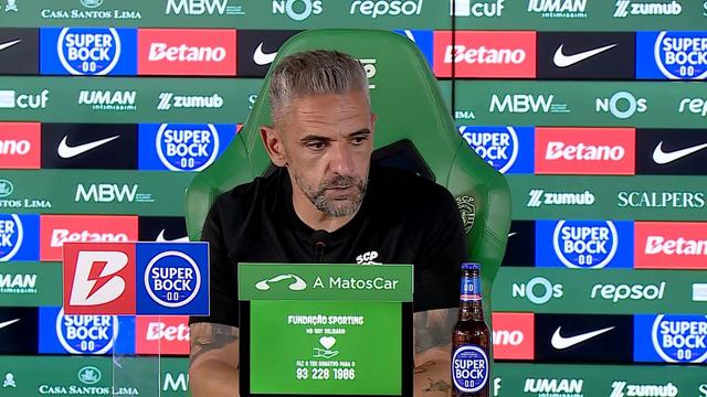 «Arouca tem feito início de época muito bom, teve o treinador do mês...»