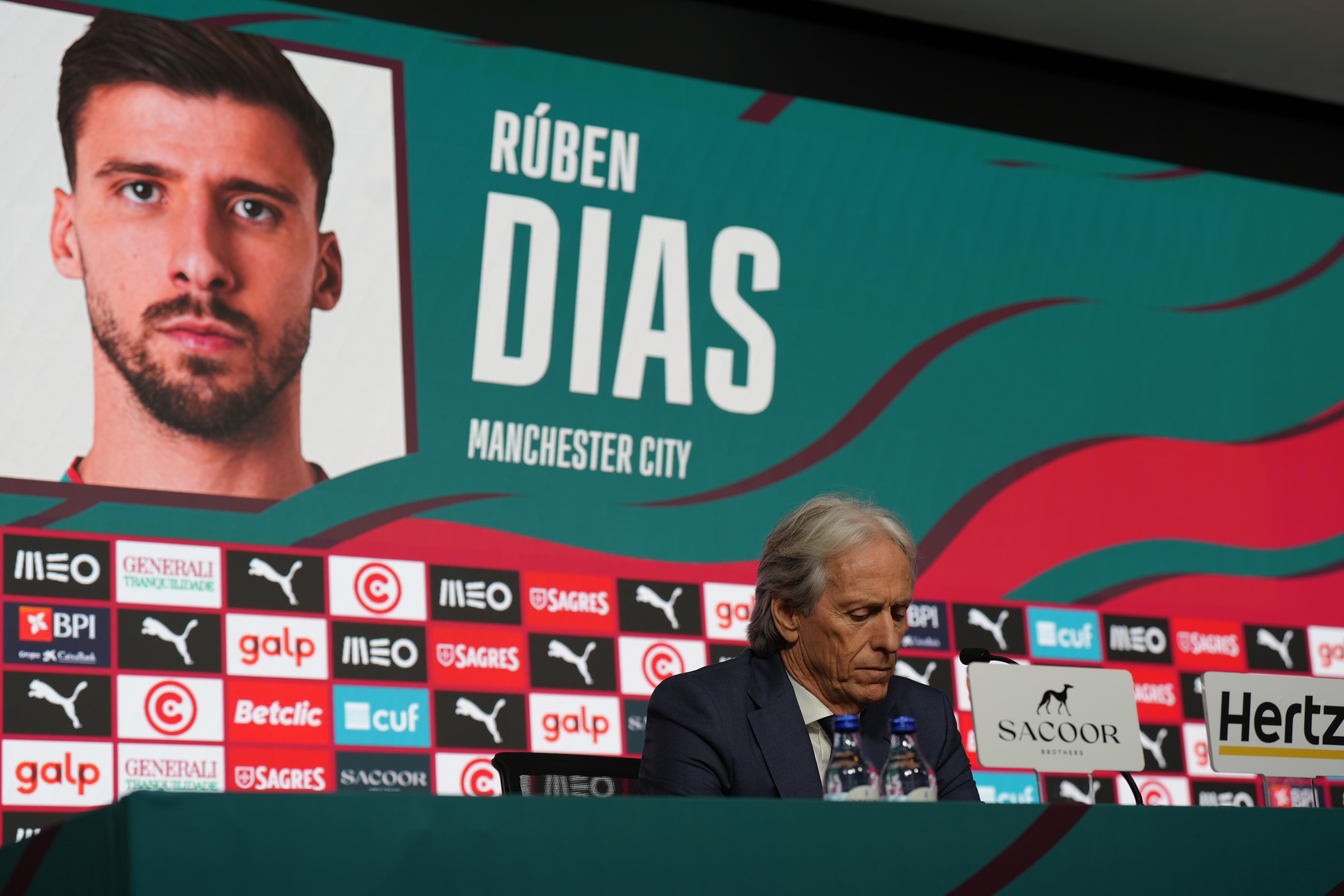 As imagens do primeiro anúncio de uma convocatória da Seleção por Jorge Jesus (foto: Mariana Tenorio)