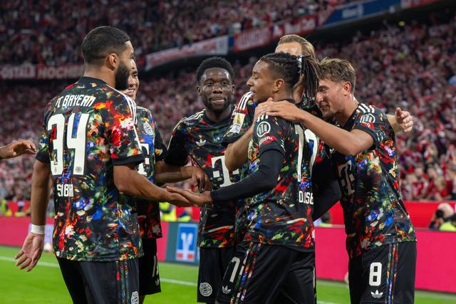 Bayern atropelou o Union Berlim na Allianz Arena