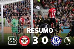 Goleada do Brentford ao Chelsea com um toque português (resumo)