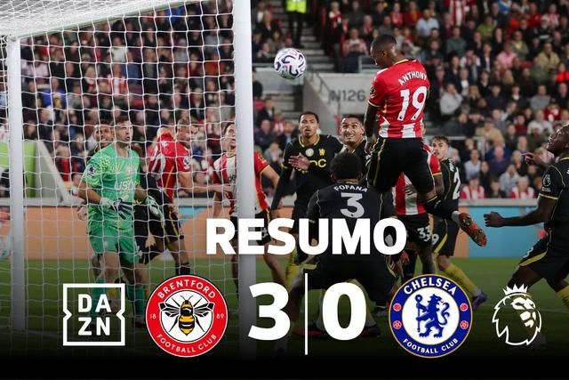 Goleada do Brentford ao Chelsea com um toque português (resumo)