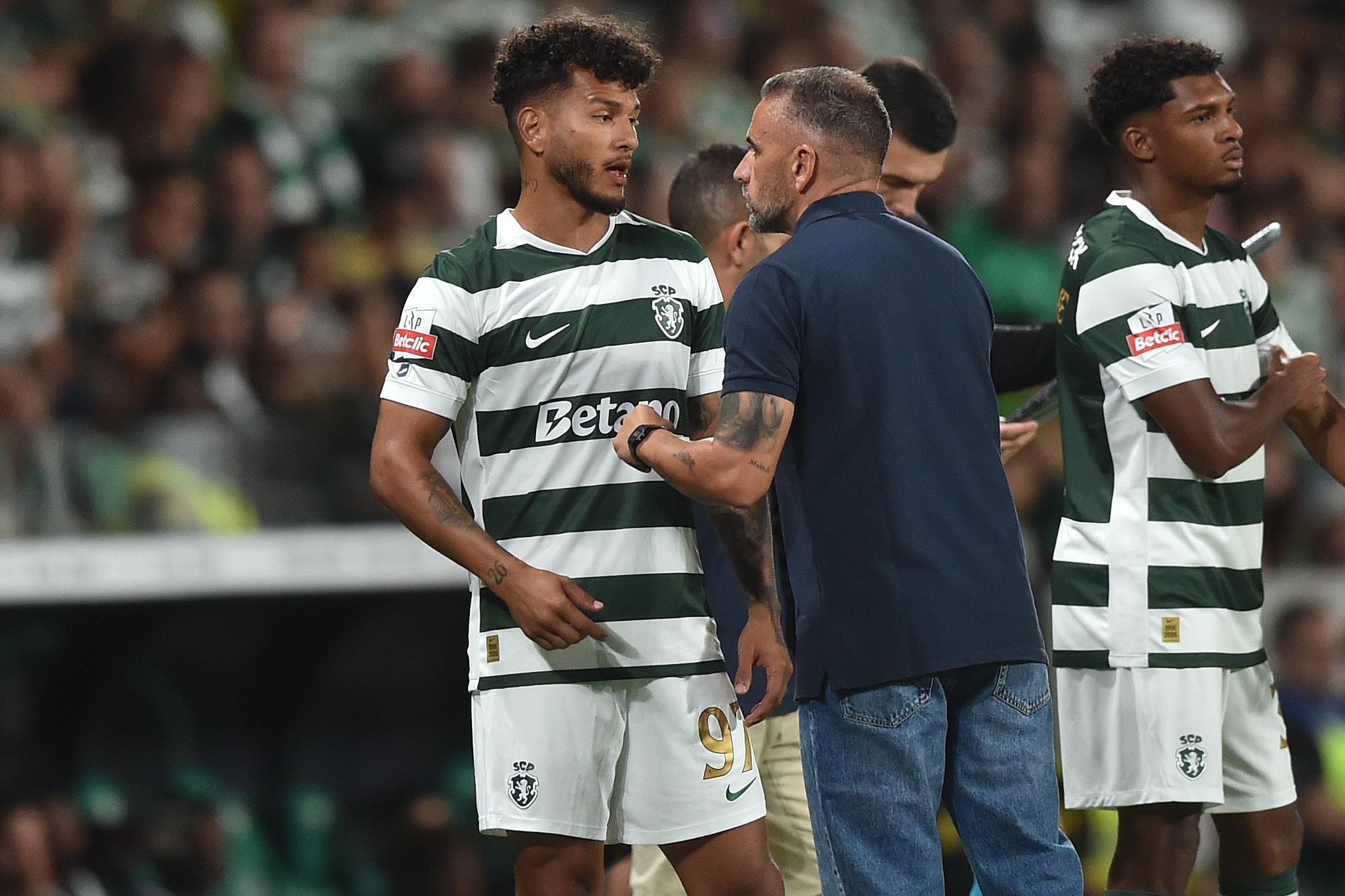 Luis Suárez já marcou esta época seis em sete jogos, é a maior esperança de golo do leão de Rui Borges - Foto: MIGUEL NUNES