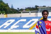 Djé Tavares foi convocado pela primeira vez para a seleção de Cabo Verde. -Foto: SANTA CLARA