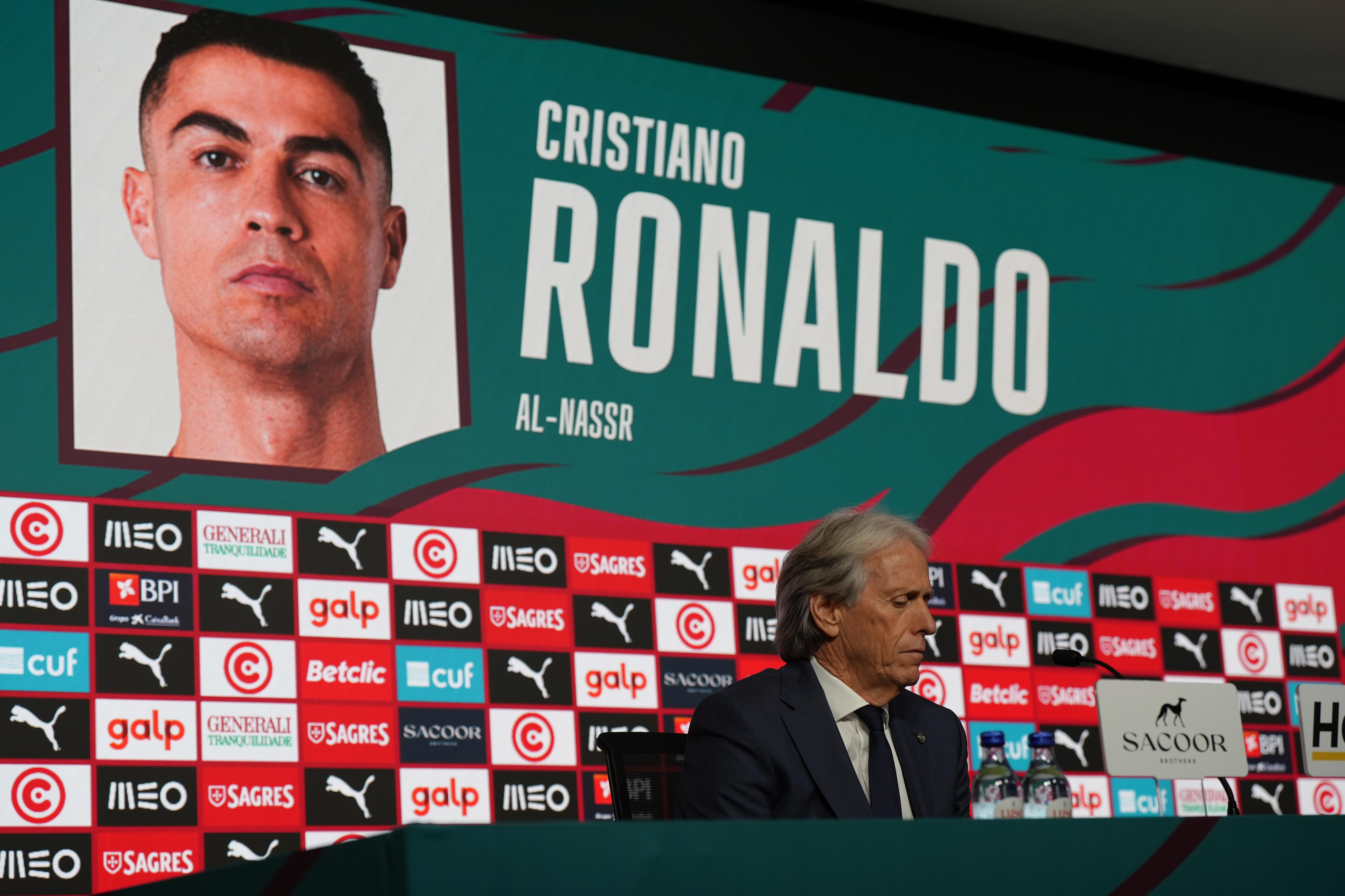 As imagens do primeiro anúncio de uma convocatória da Seleção por Jorge Jesus (foto: Mariana Tenorio)