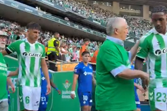 Sócios com mais de 80 anos foram 'mascotes' do Betis