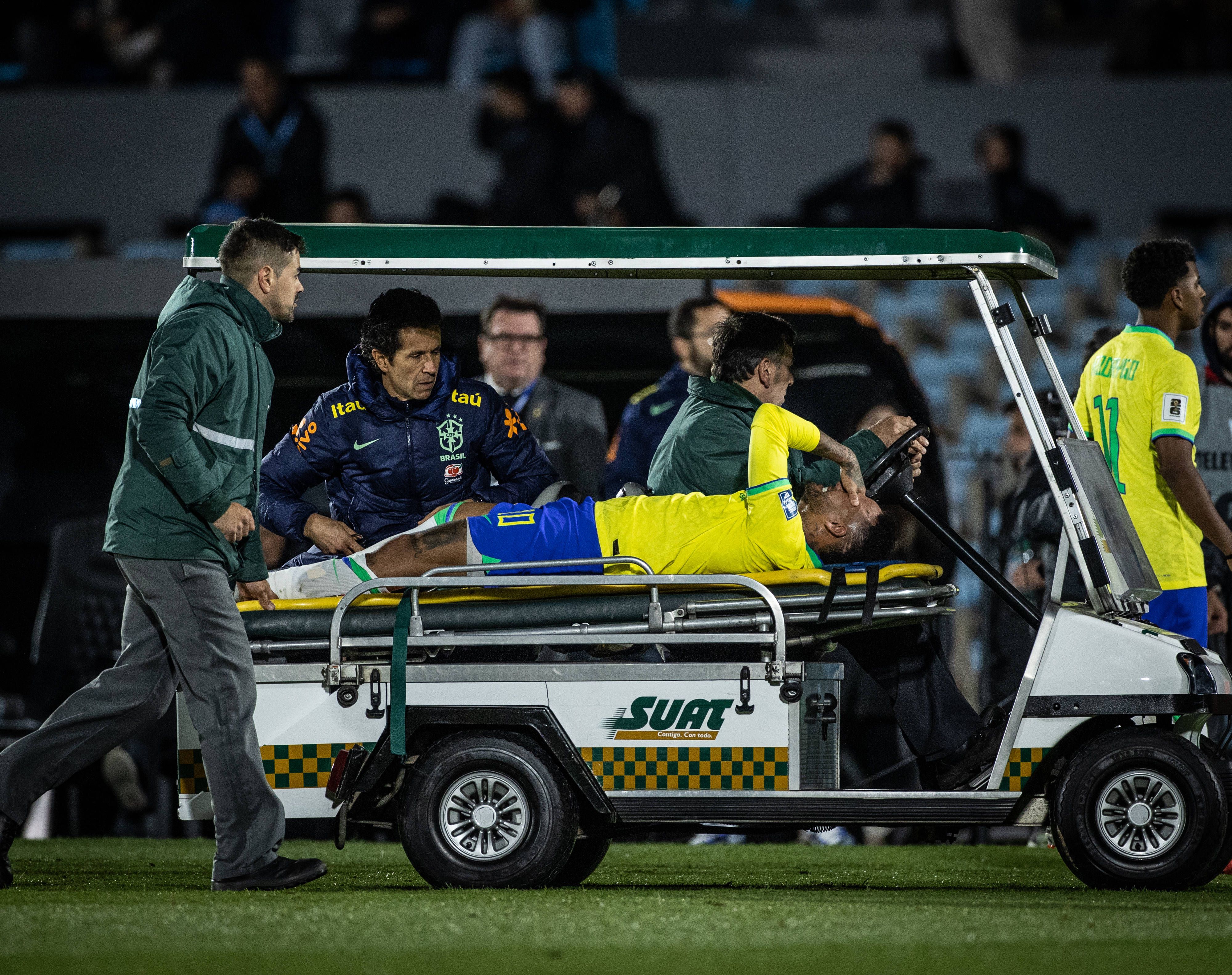 Neymars Verletzung ist sehr ernst