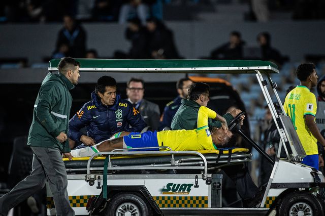 Neymar com lesão muito grave